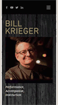 Mobile Screenshot of billkriegerpiano.com